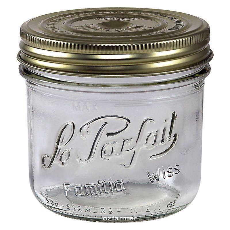 Dry Storage Bundle - Le Parfait 350ml and 500ml Familia Wiss Jar