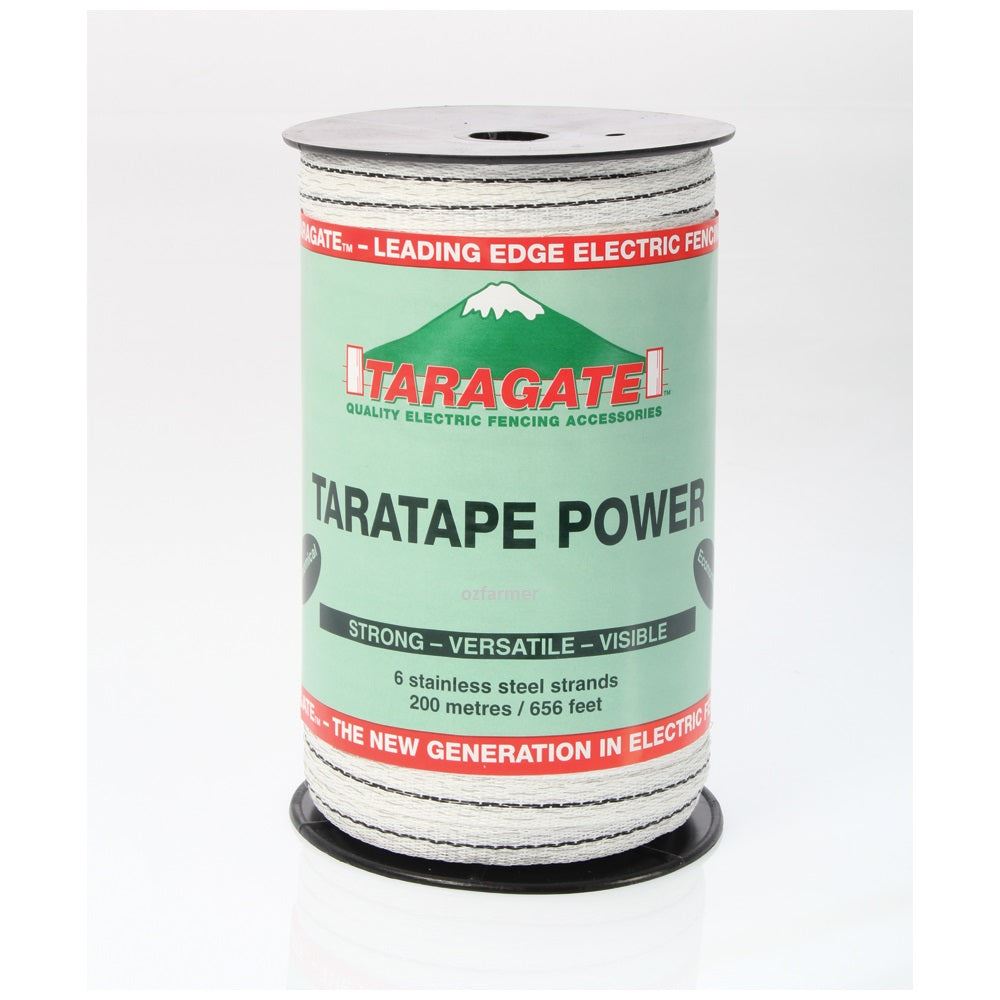 Taratape Fence Tape 12mm x 200m roll