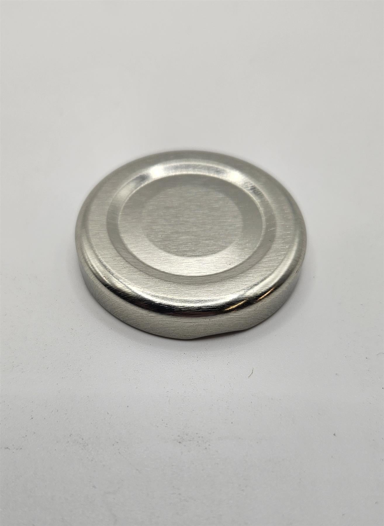 43mm Twist Top High-Heat Pop Lid in Silver (Single)