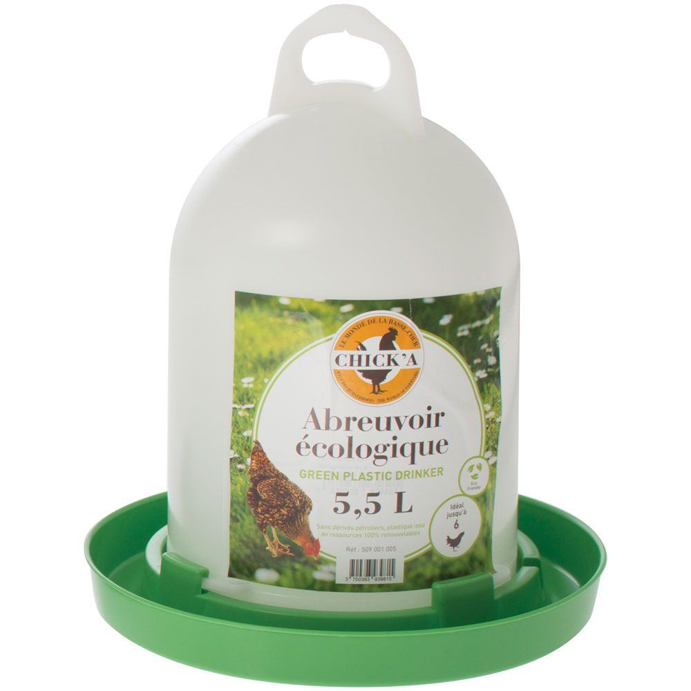 Poultry Drinker Chica Bioplastic 5.5L