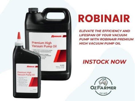 Robinair Vacuum Pump Oil for Freeze Dryers