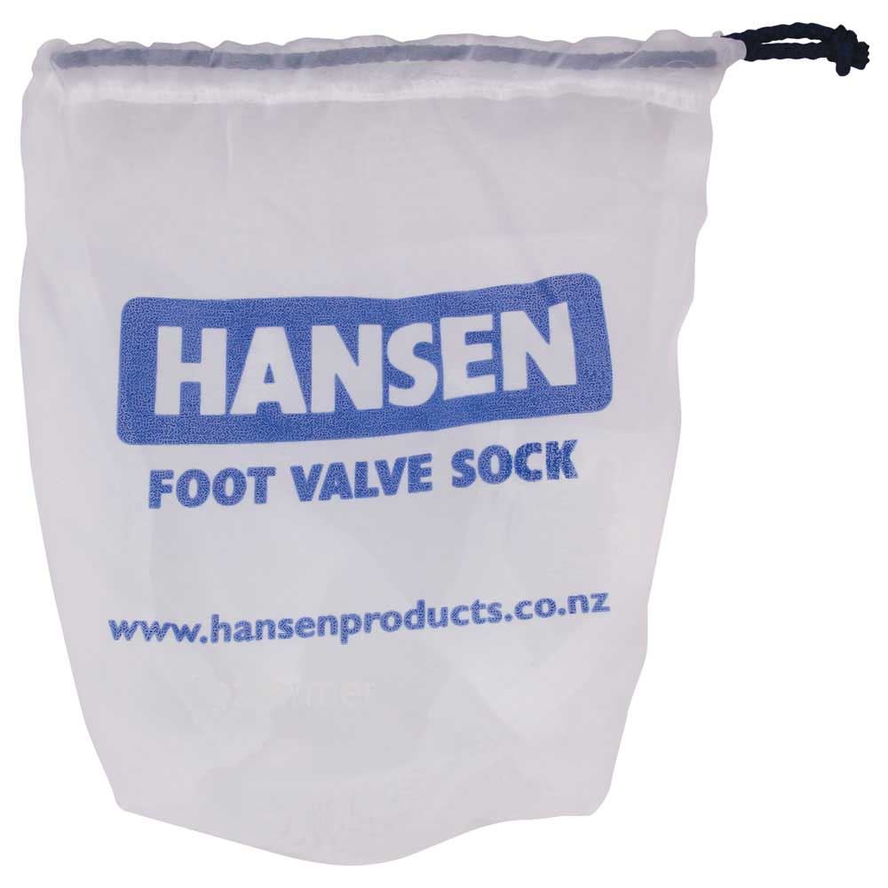 Hansen Foot Valve Filter Sock only