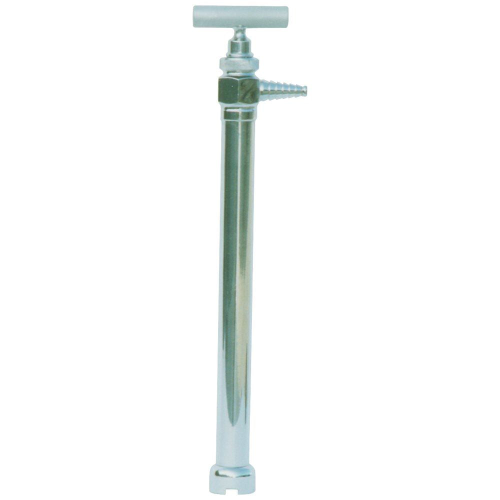 Chrome-Brass Rumen Drench Pump 600ml (65cm)