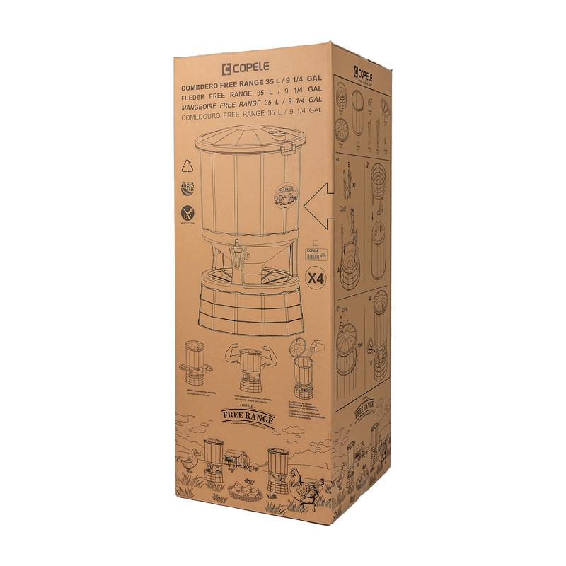 Feeder Silo "Free-Range" - 35L (4PCS/Box)