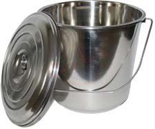 Stainless Milk Bucket 5 litres