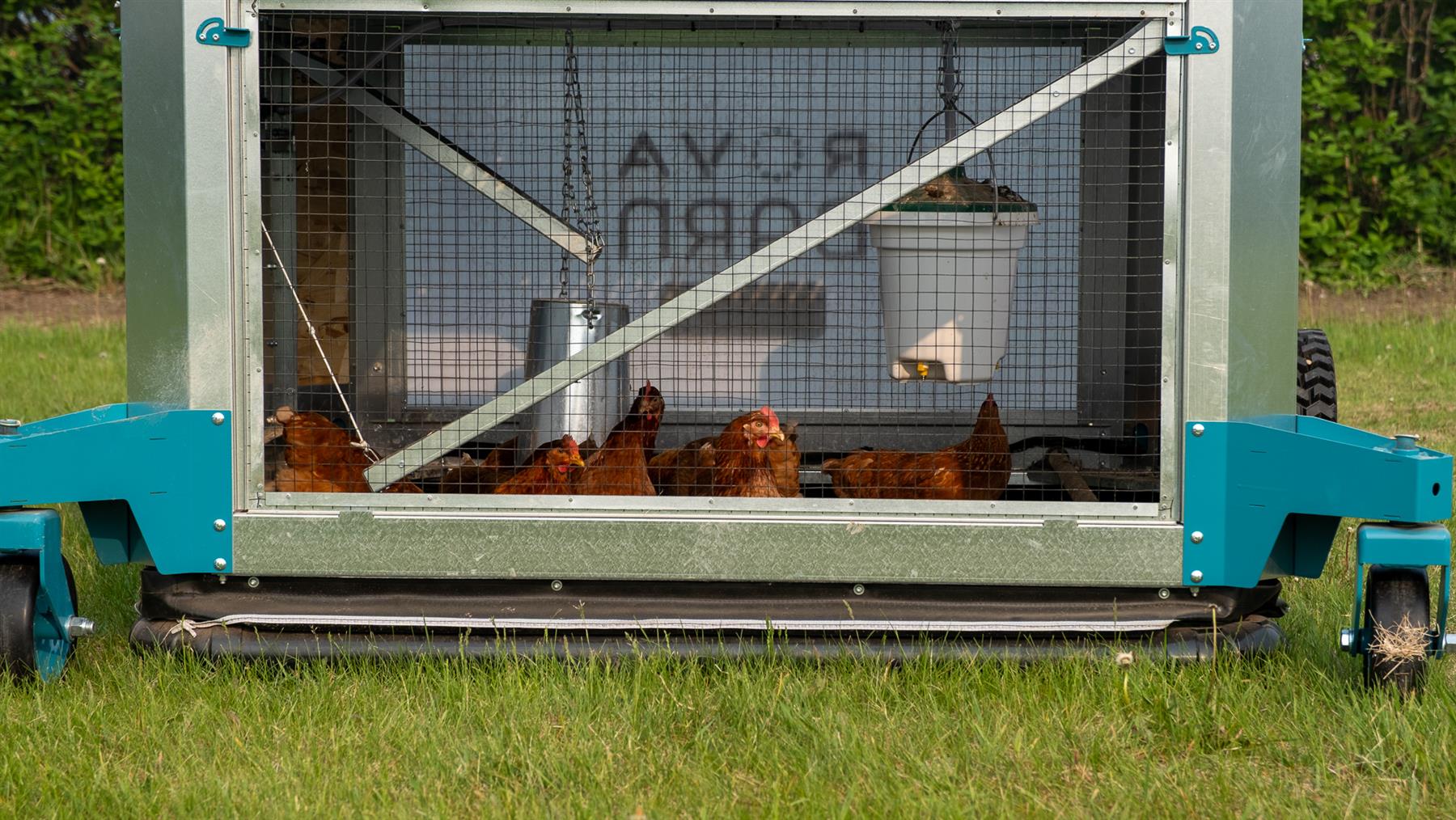 ROVA|BARN Micro – Solar-Powered, Self-Moving Smart Coop for Up to 12 Hens