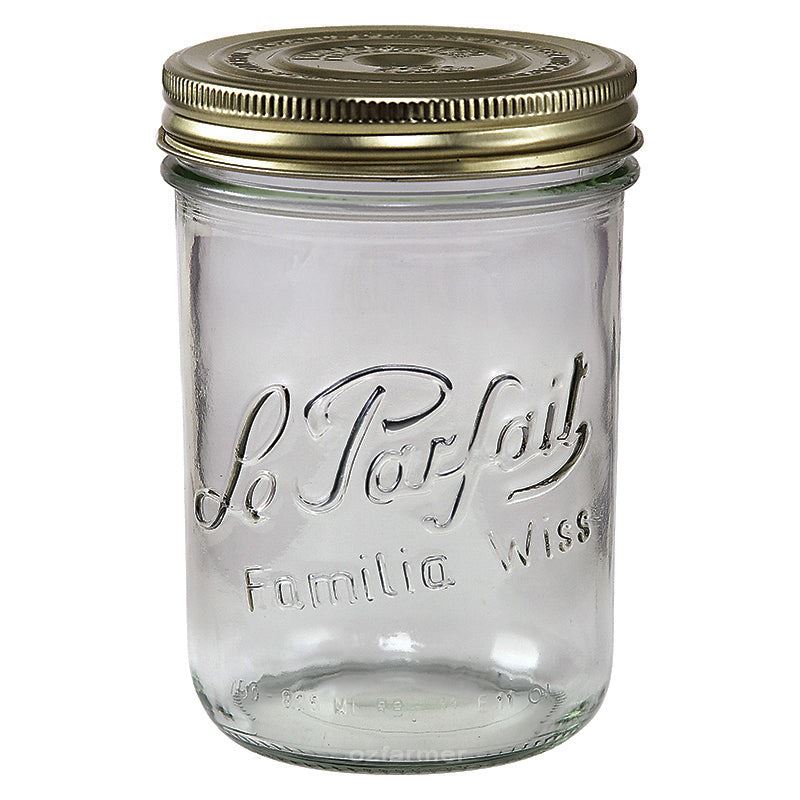 750ml Le Parfait Familia Wiss Preserving Mason Jar