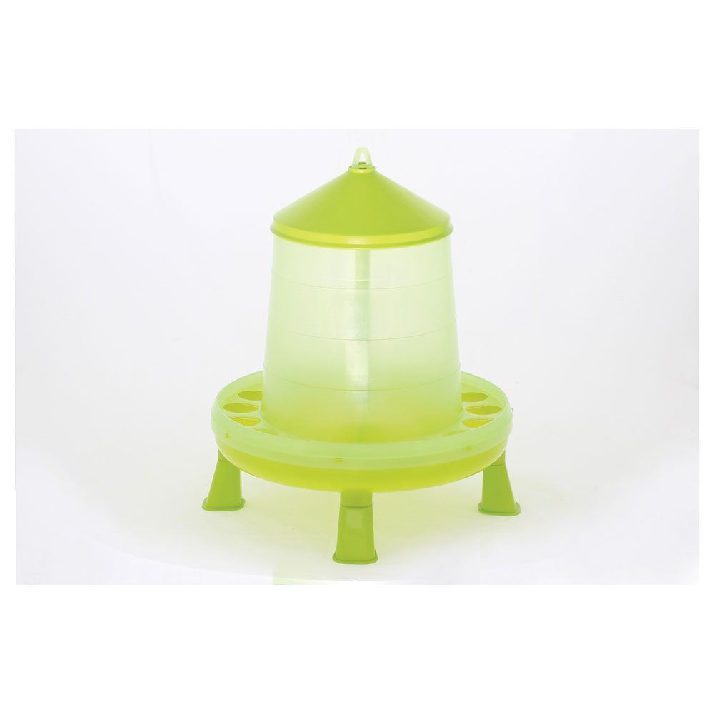 Poultry Feeder Gaun Transp 8kg wlegs
