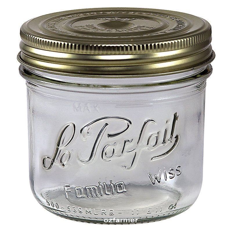 500ml Le Parfait Familia Wiss Preserving Mason Jar