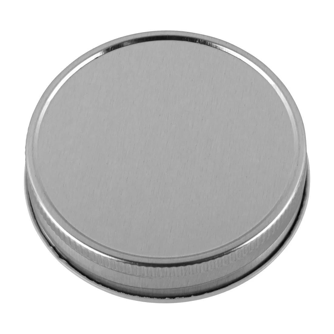 70mm CT Lid with Plastisol Liner SILVER