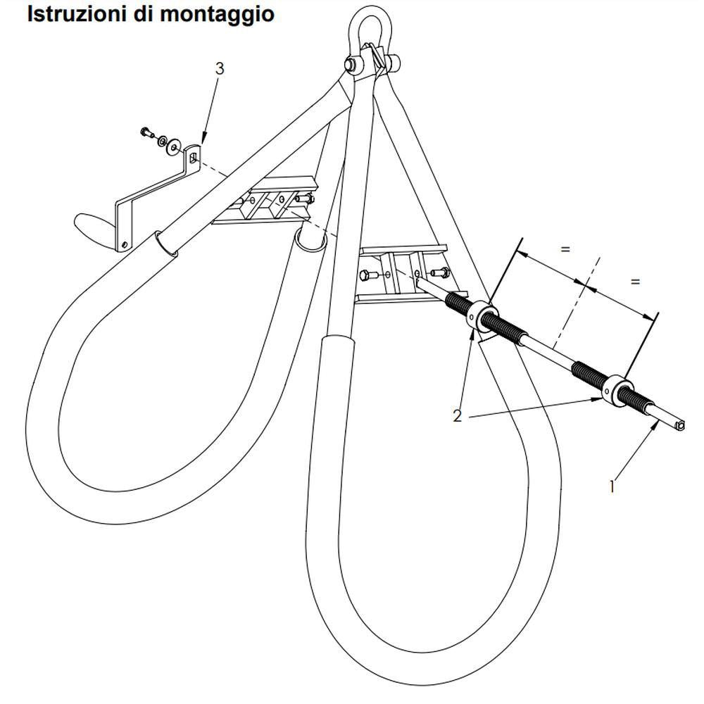 Kerbl Beef Hip Clamp Replacement Handle