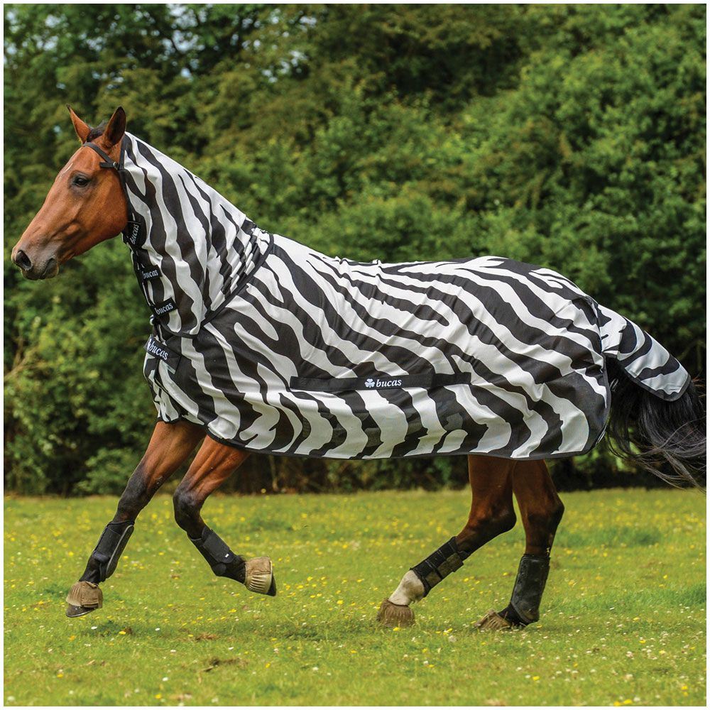 Bucas Rug BuzzOff Zebra FN 140cm/6'3