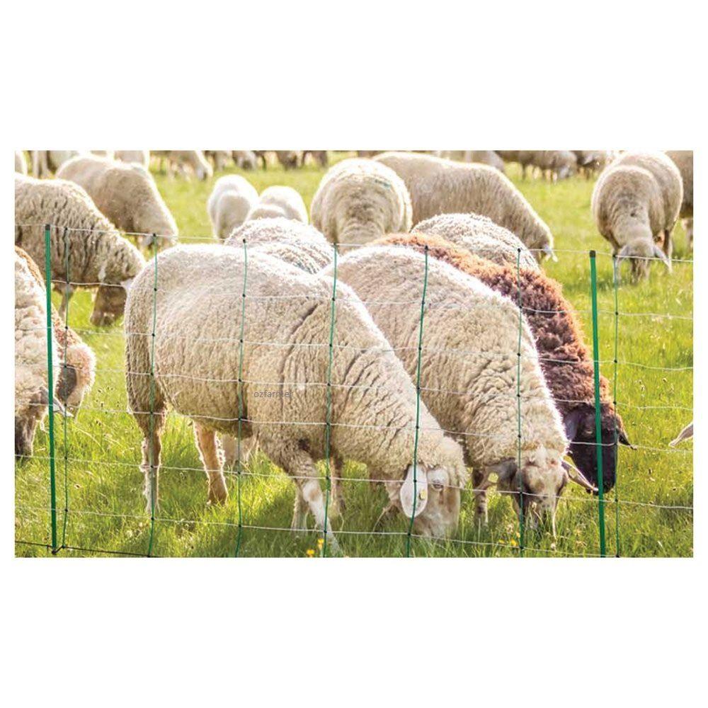 90 x 50m Topline Plus Electric Sheep / Goat / Horse / Calf Netting Suits Uneven Ground - OzFarmer