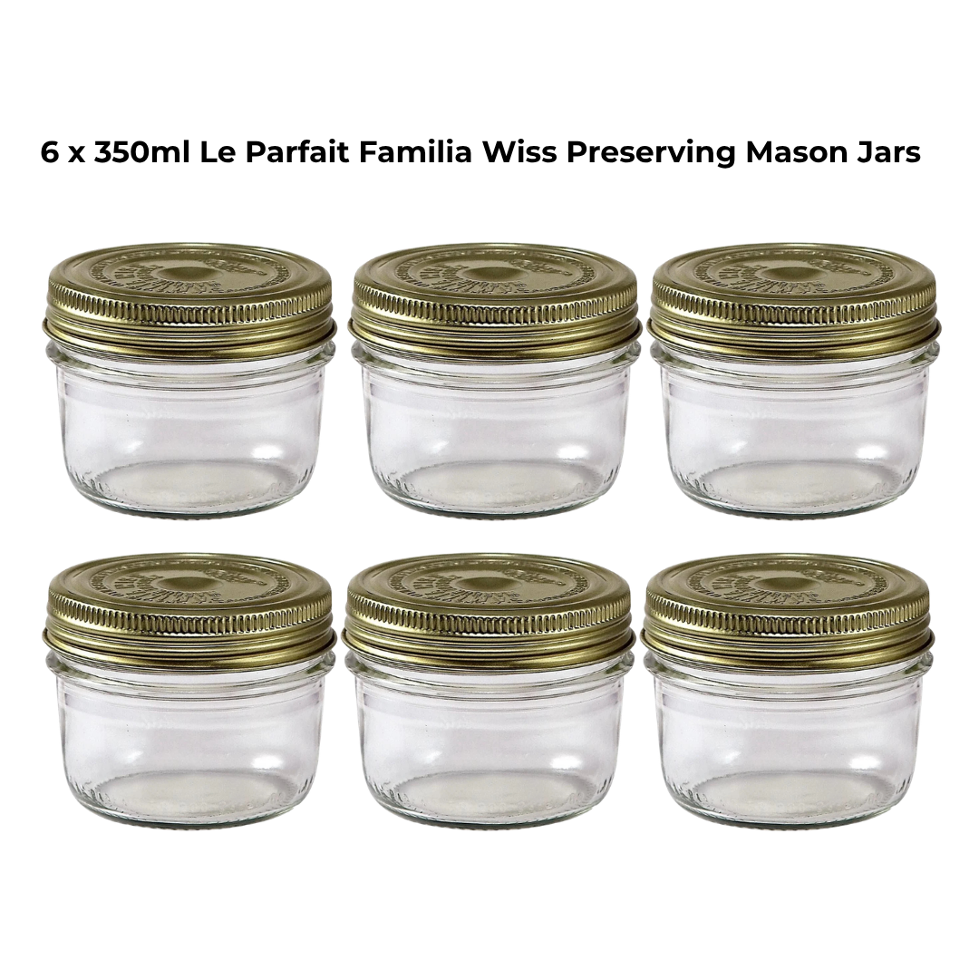 350ml Le Parfait Familia Wiss Preserving Mason Jar