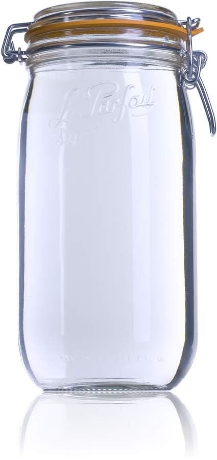 6 x 1500ml Le Parfait SUPER jar with seal