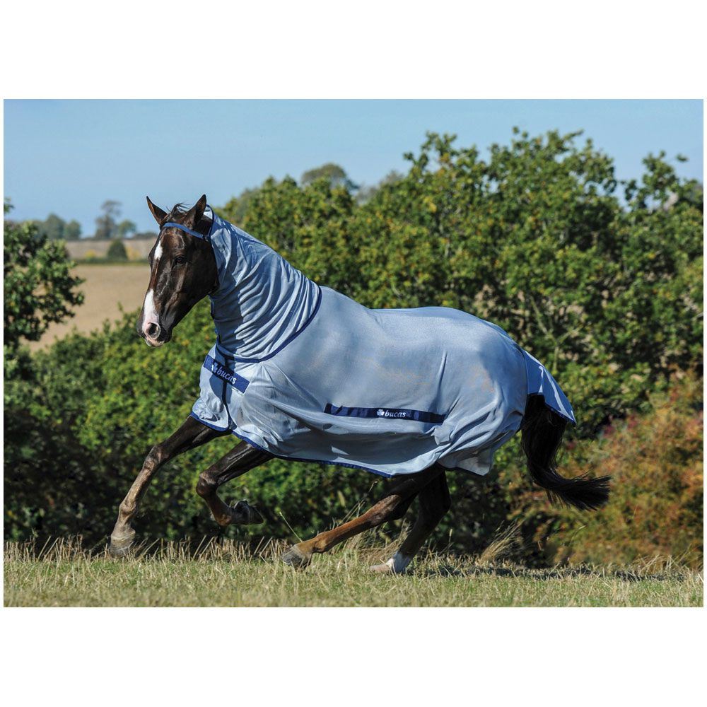 Bucas Rug BuzzOff Blue FN 130cm/5'9