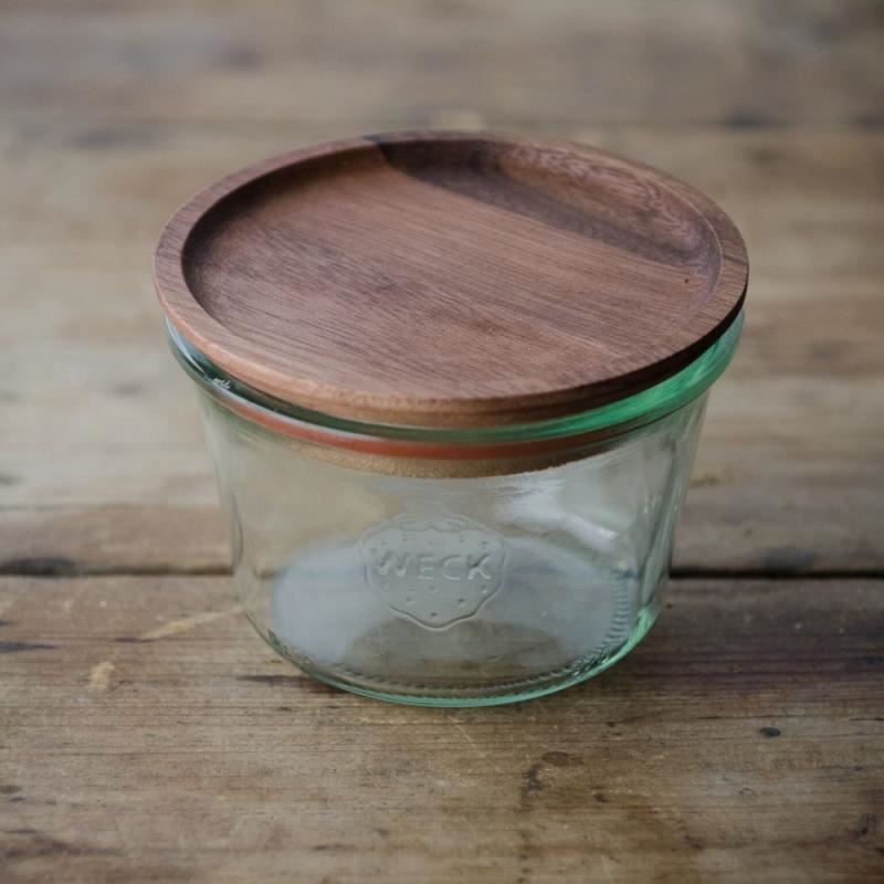 Small Wooden Lids with Seal to Suit Weck Jars Multi Pack 3