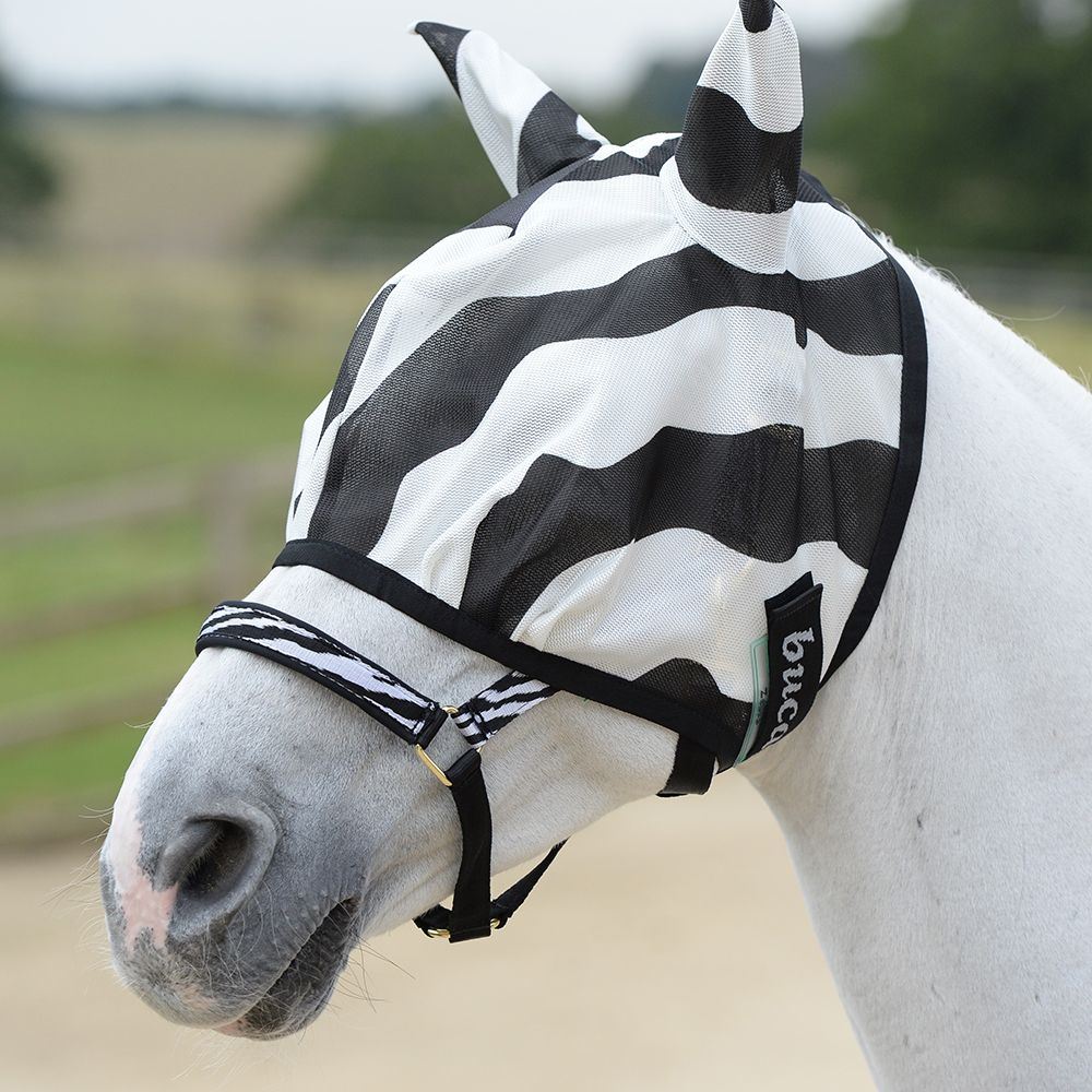 Bucas Mask BuzzOff Zebra XSmall