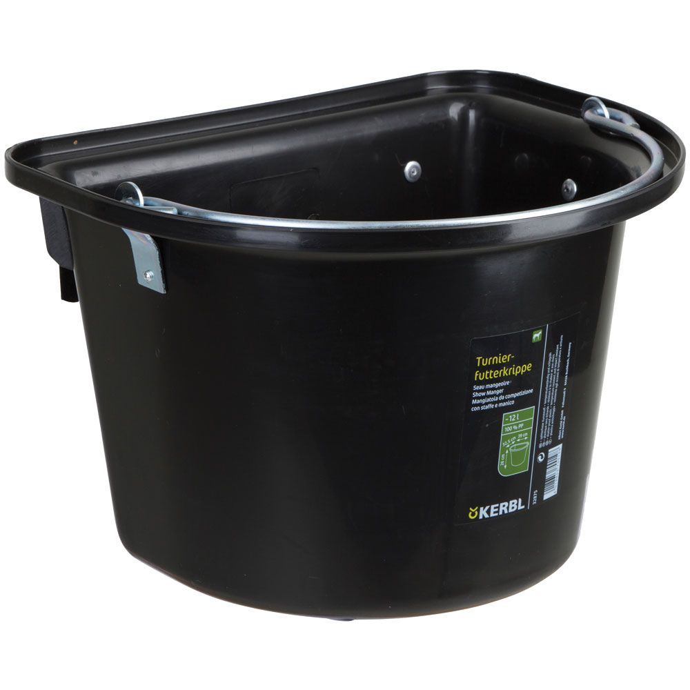 Feed Bucket Rail Hanging Kerbl 12LBlack