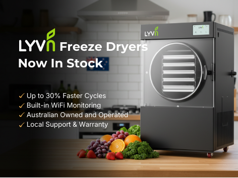 LYVN freeze dryers australia