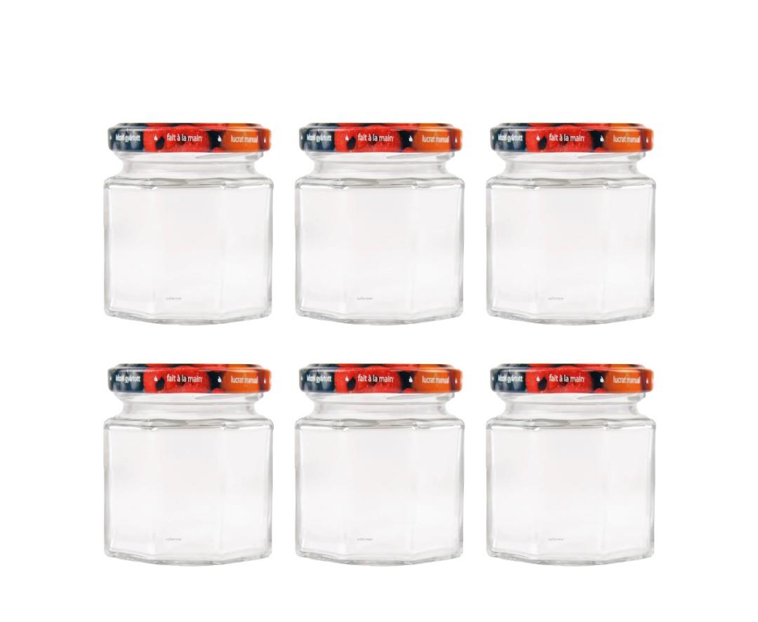 Bulk Jam Maker - Rex 100ml Octagonal Jar