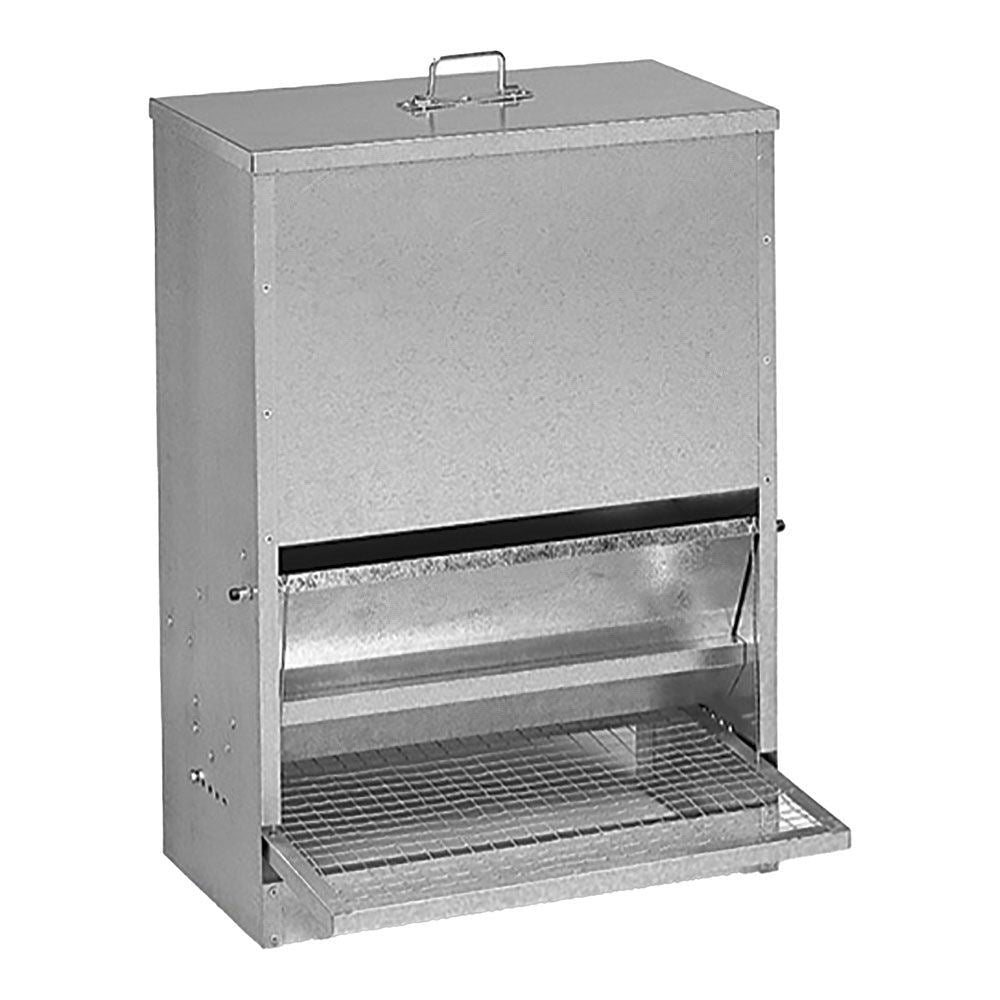 Poultry Feeder Galvanized Treadle 20Kg