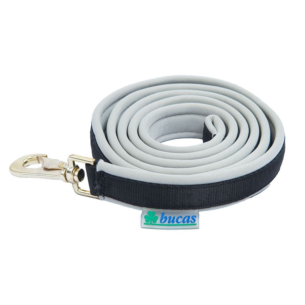 Bucas Dublin Padded Lead Black/Silver