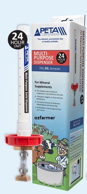 Peta Dispenser Multi-purpose 24-hr