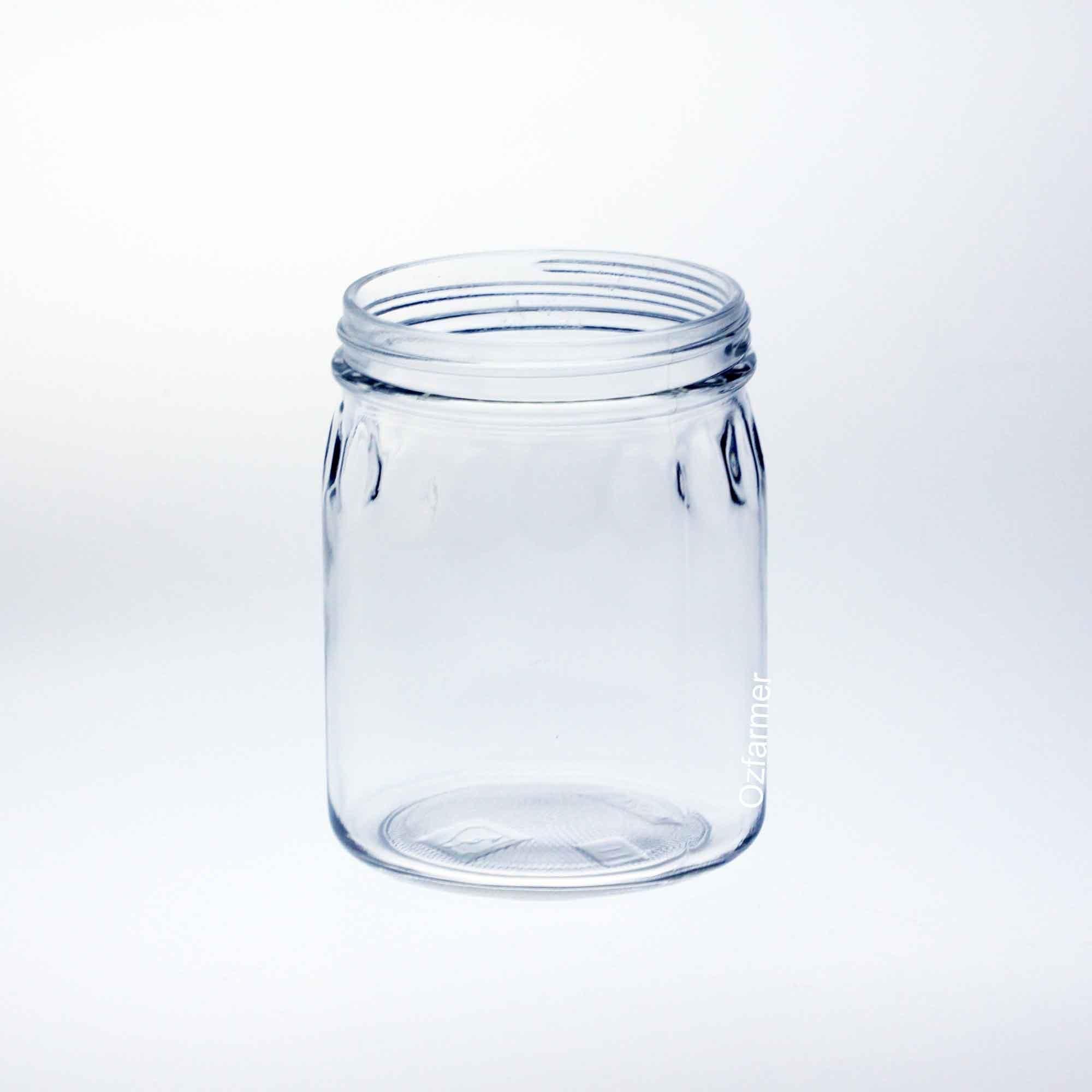 Bell 700ml / 24 oz Thumbprint Jars with - Lid Not included - OzFarmer