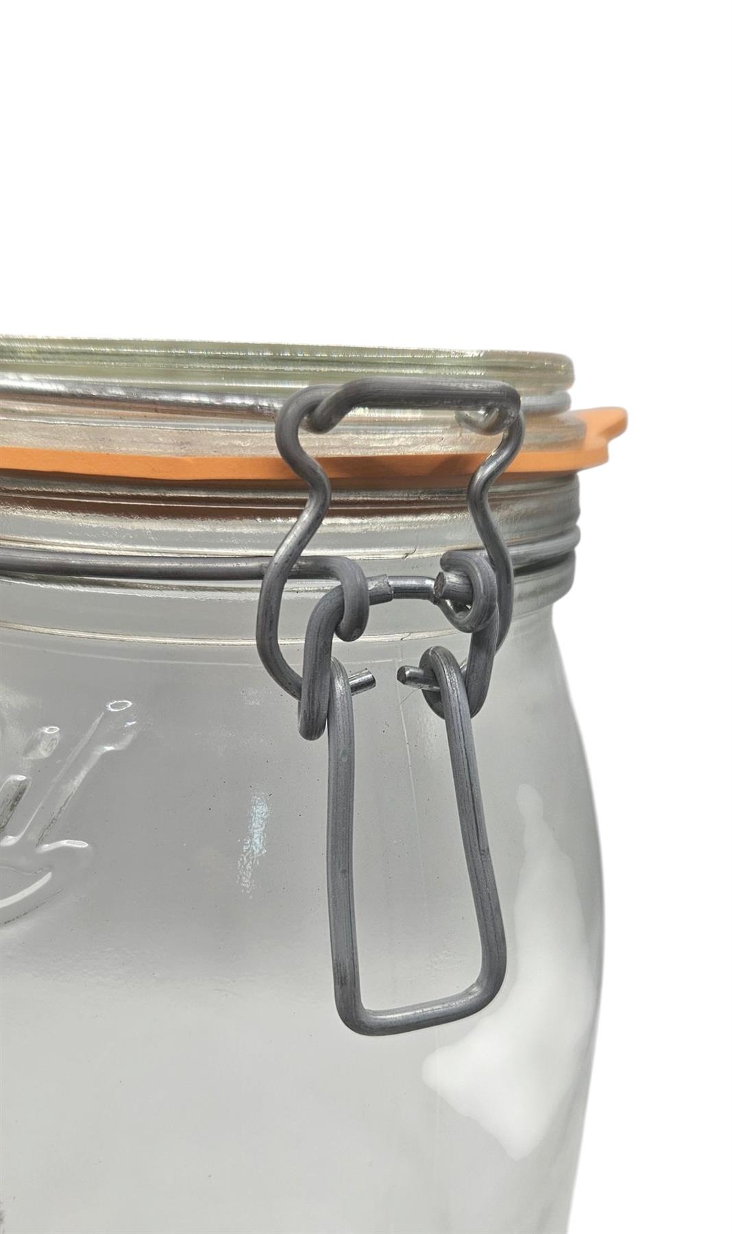 2000ml Le Parfait SUPER jar with seal I'm Imperfect