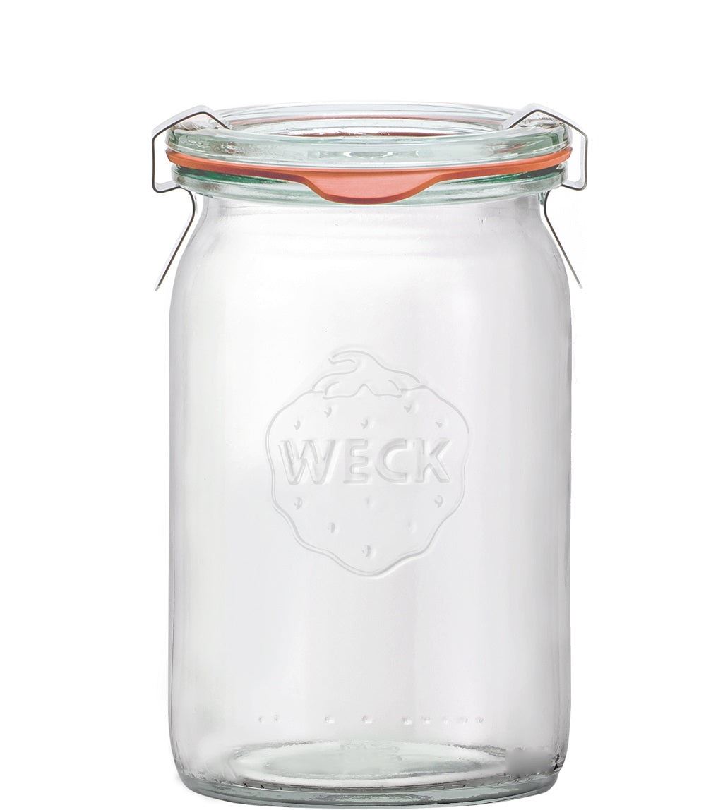 12 x 140ml Super Mini Cylinder Jars WECK - 789