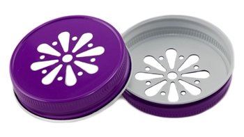 Lid Daisy Purple