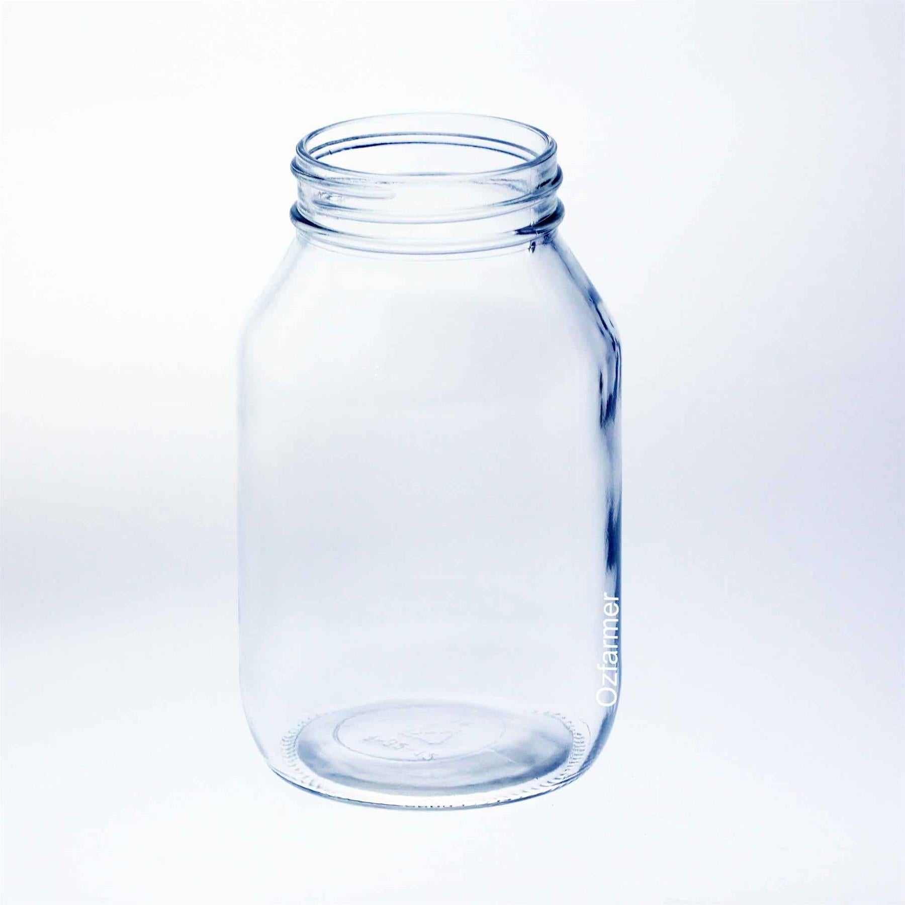 Bell 32 oz Quart Smooth Regular Mouth Jars - Lids not included