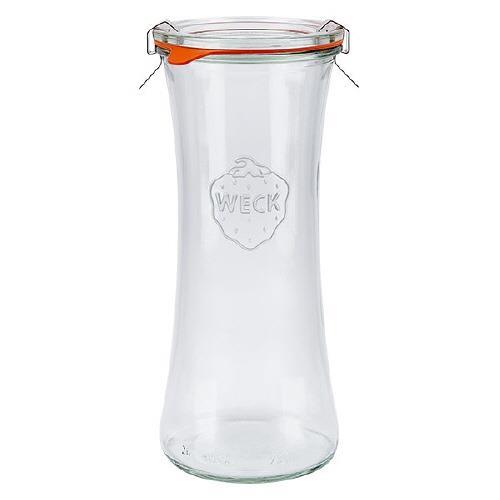 6 X 700ml WECK Deli Jar COMPLETE