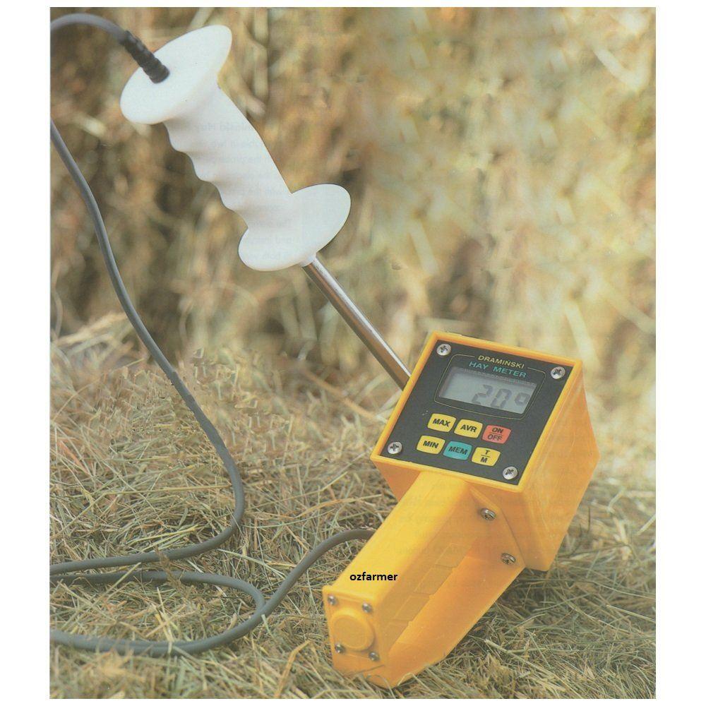 Draminski Hay Thermometer and Moisture Meter - OzFarmer