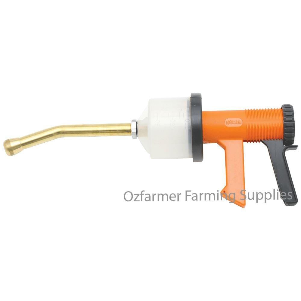 Drench Gun Genia Large Bore 250ml - OzFarmer