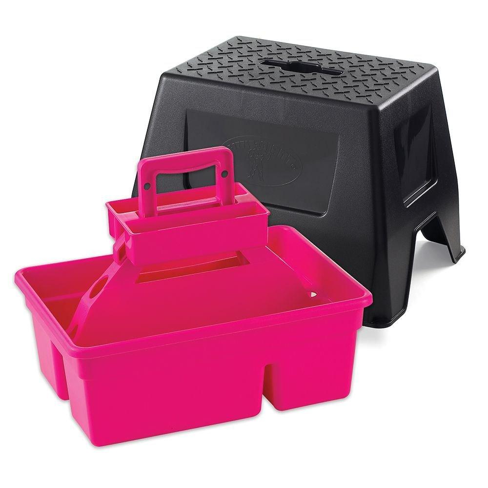 Duratote Tool Box Stool Pink - OzFarmer