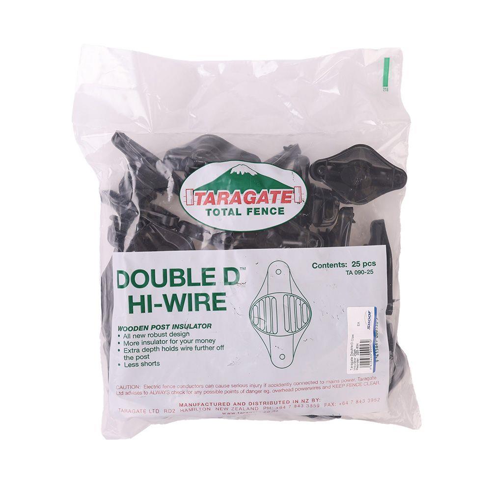 Taragate Double-D Claw Insulator 25pk