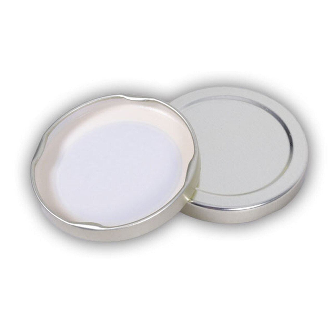 53mm TWIST TOP Lid SILVER