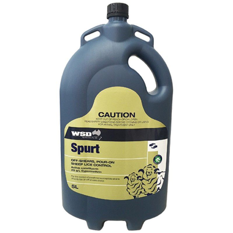 WSD Spurt Lice Control 5 litres