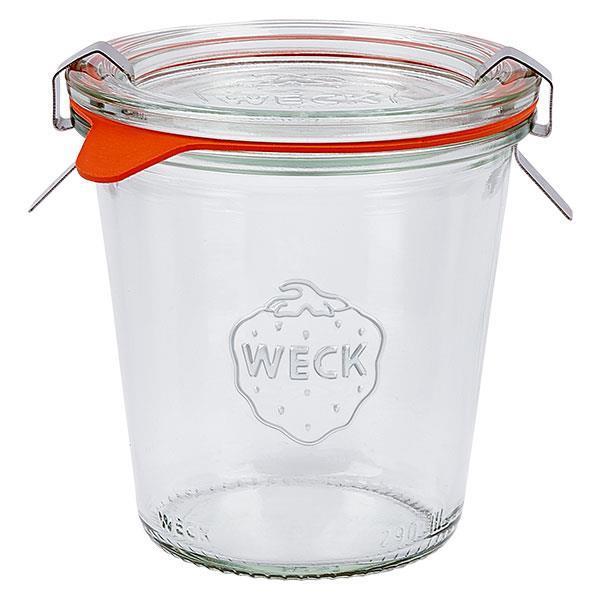 6 X 290ml WECK Tall Sturzglas COMPLETE