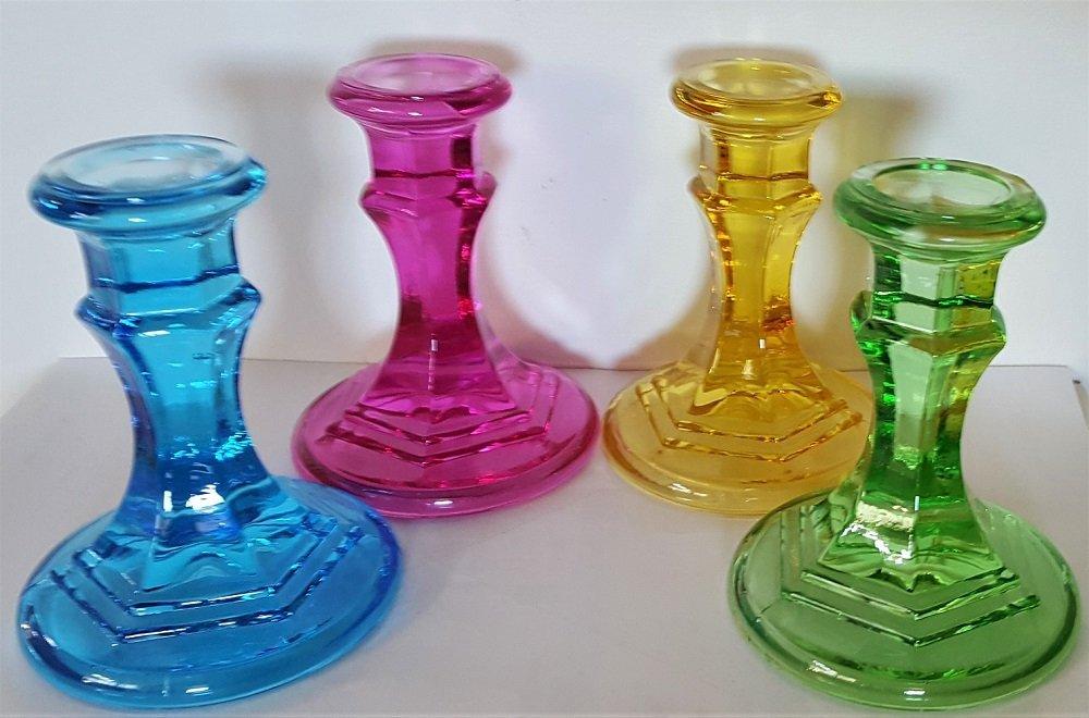 Glass Candle Holder 10cm