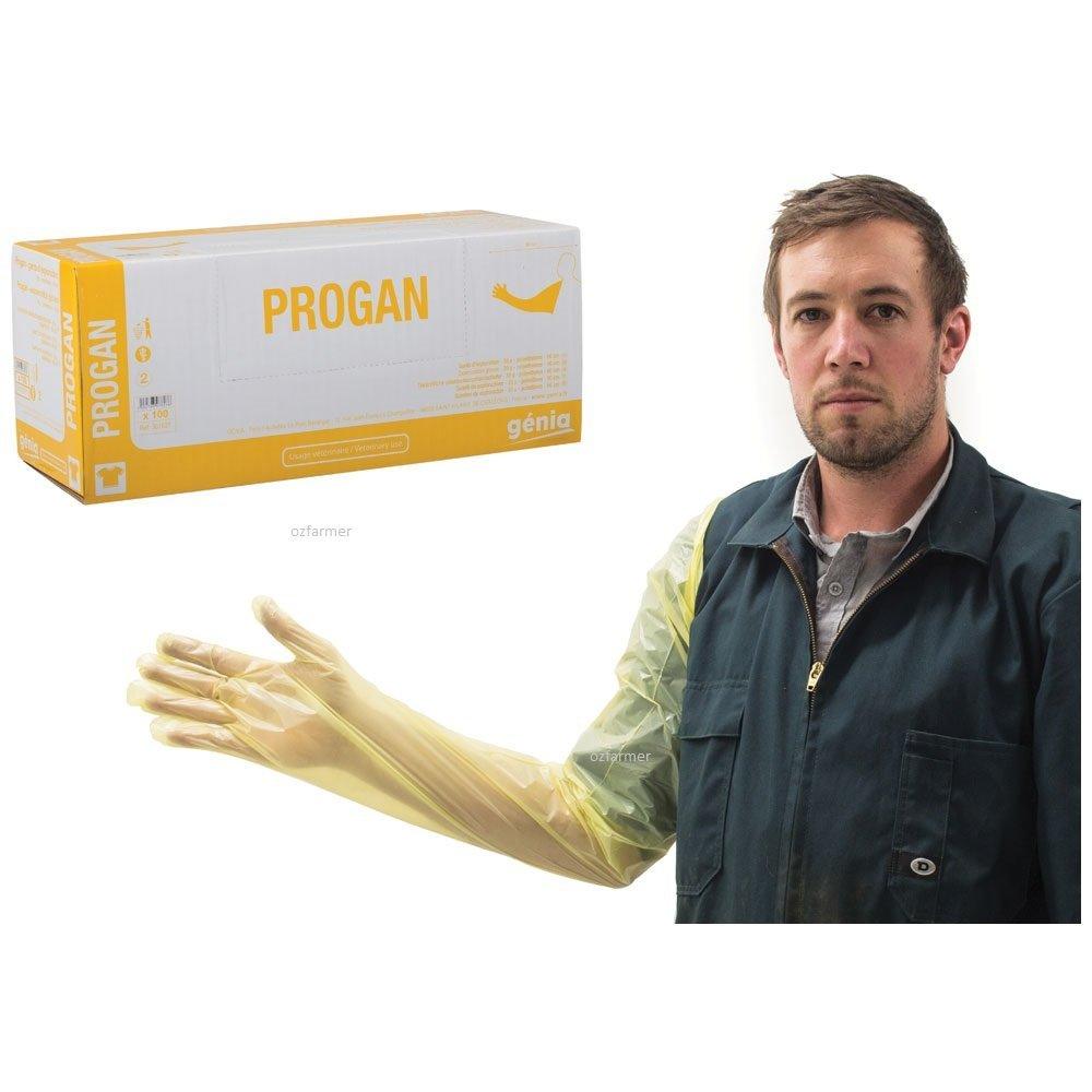 Gloves Exam Progan High Puncture Medium Feel 100pk