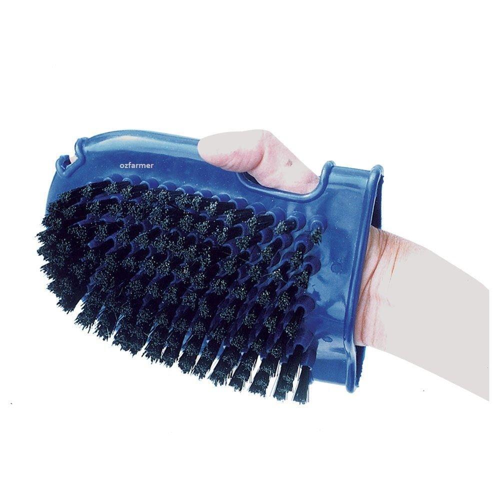 Grooming Brush Plastic Mit - OzFarmer