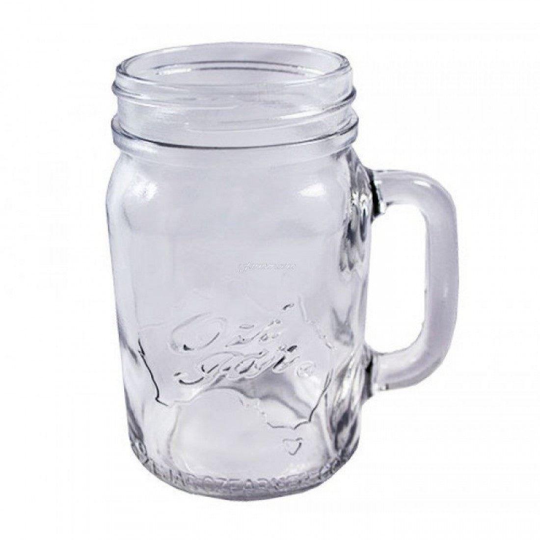 Handle Jar Ozi Jar Pint Beer Moonshine SINGLE - OzFarmer