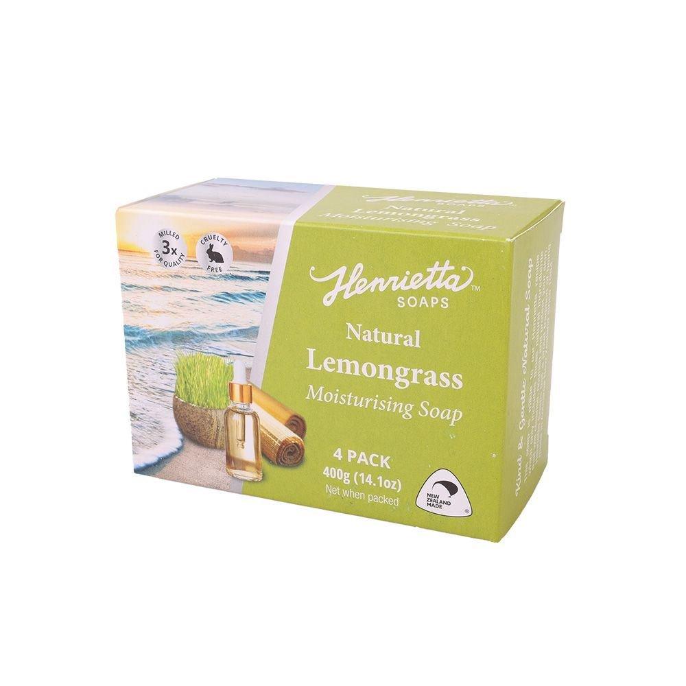 Henrietta Oatmeal Soap Lemongrass 4pk - OzFarmer