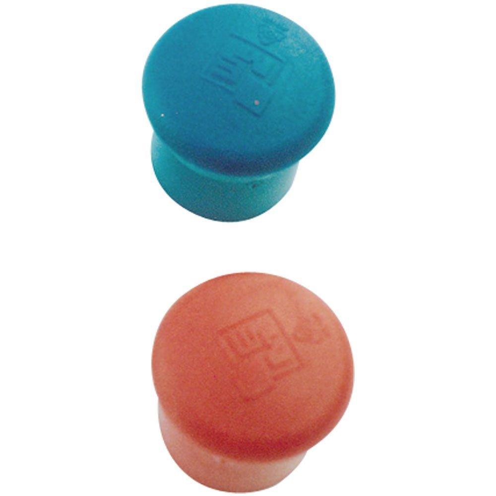 Kick Stop End Cap Red/Blue Pair - OzFarmer