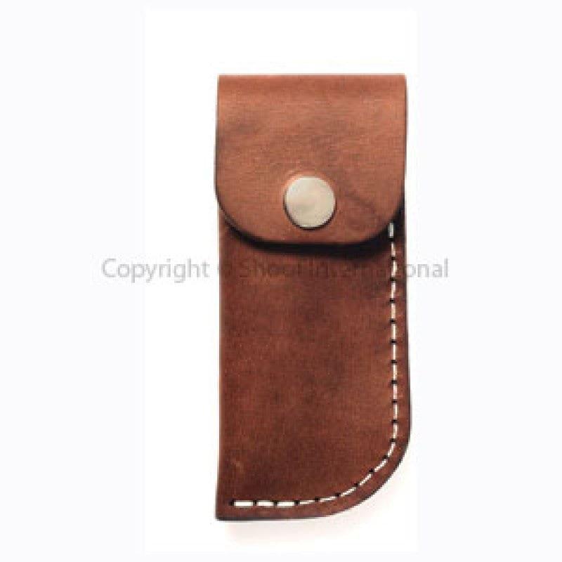 Knife Pouch Leather Stitched 11cm - OzFarmer