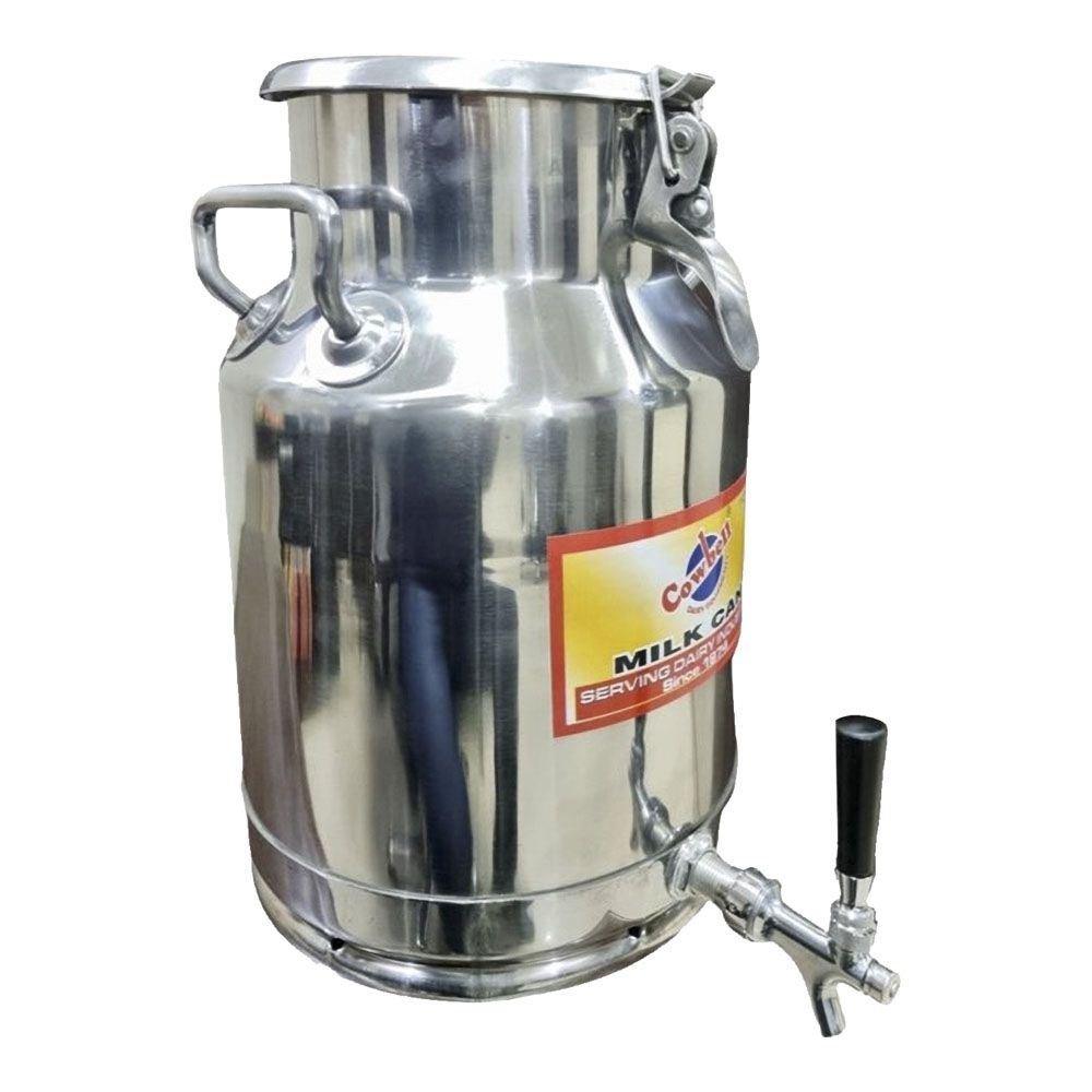 Milk Can Stainless Cowbell 20L with Milk Tap - OzFarmer