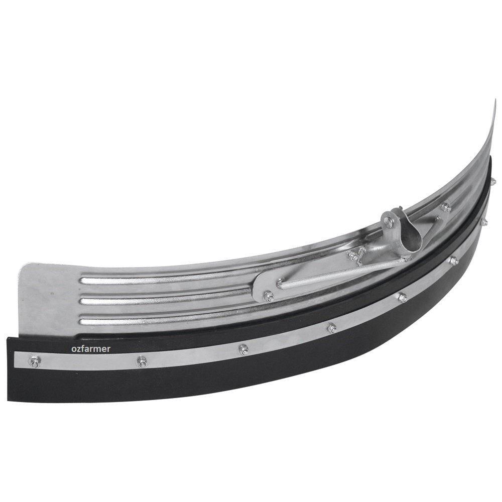 Muck Scraper Curved 66cm Galv Floor Squeegee - OzFarmer